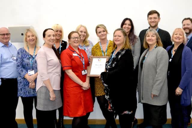 Doncaster and Bassetlaw Teaching Hospitals Trust has won a platinum award for staff health and wellbeing
