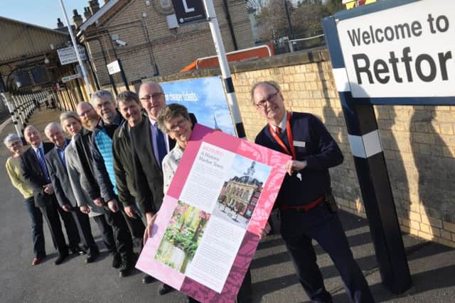 Grants are being used to upgrade Retford Train Station