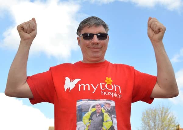 William Haynes is taking part in a charity skydive, raising money for Myton Hospice.
