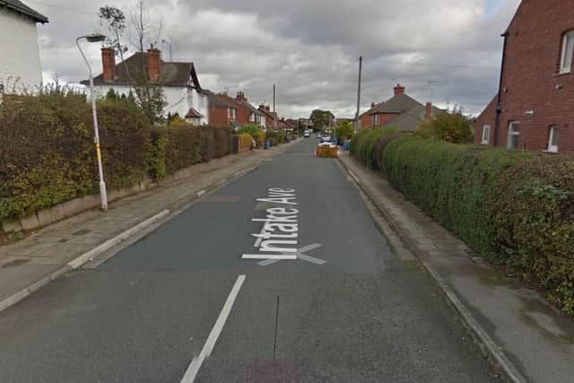 Road closure at Intake Avenue, Mansfield, due to new water supply, by Severn Trent Water. Delays likely until May 2, 2019.