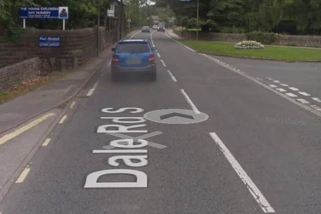 Traffic control (two-way signals) on A6 Dale Road South, Darley Dale, Derbyshire, due to sewer works by Severn Trent Water. Delays likely until May 3, 2019.