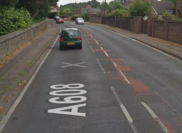 Traffic control (priority working) at A608 Mansfield Road, Eastwood, due to renewal of carriageway, by Severn Trent Water. Delays likely until May 3, 2019.