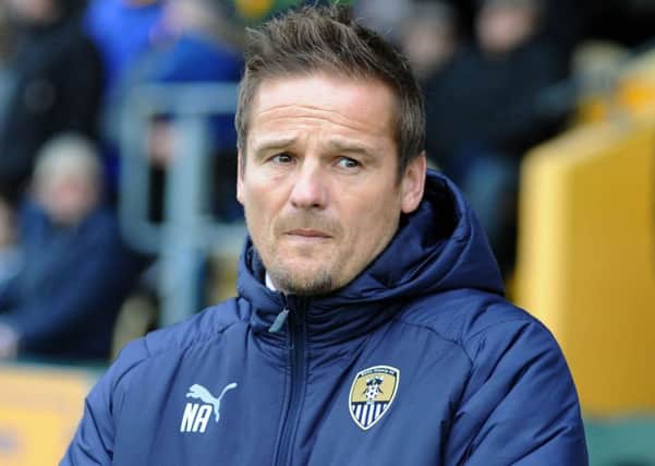 Notts County manager, Neal Ardley.