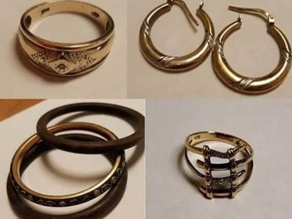 The woman was wearing these items of jewellery, according to Nottinghamshire Police.
