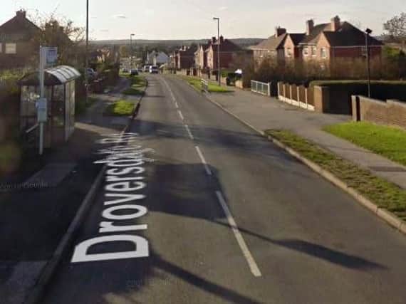 Officers were called to a disturbance in Droversdale Road just before 9.30pm last night. Picture: Google.