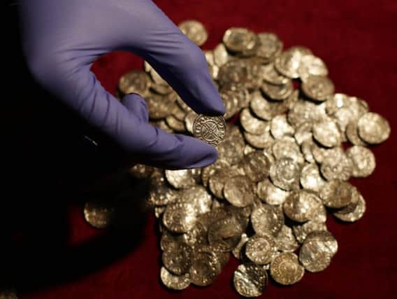 More buried treasure troves were found in Nottinghamshire last year than the year before
