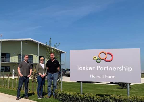 Russell Till from Dolphin ICT and Jenny and Stephen Tasker from Tasker Partnership.