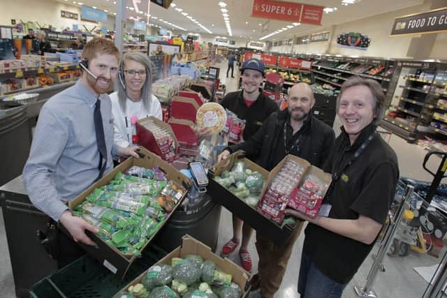 Aldi are donating surplus food to charities