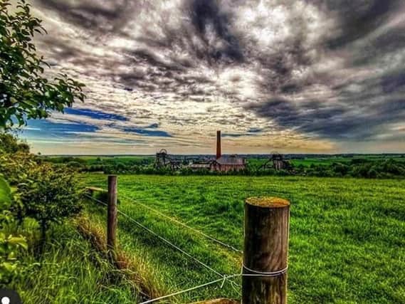 This shot of Pleasley Colliery was captured by Instagram user @l1ttlejo