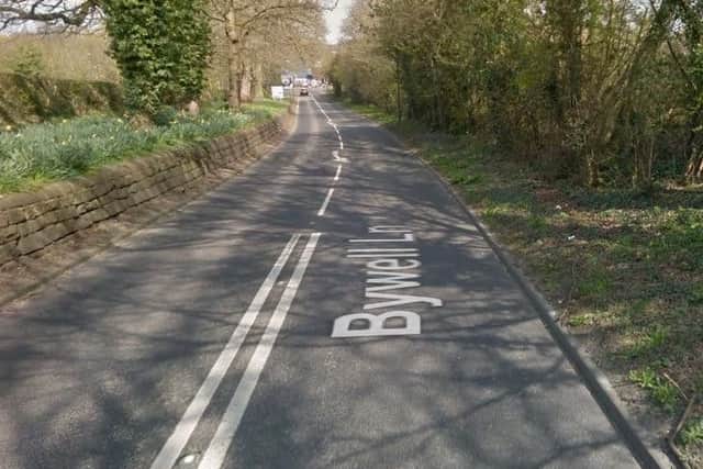 Traffic control (stop/go boards) at A609 Bywell Lane, Kilburn, Belper, due to surface dressing, by Derbyshire County Council. Delays likely until August 2, 2019.