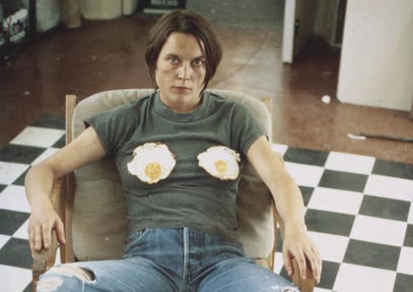 Self-Portrait with Fried Eggs by Sarah Lucas, which is on display at The Harley Gallery. (PHOTO BY: the artist, courtesy Sadie Coles HQ, London)