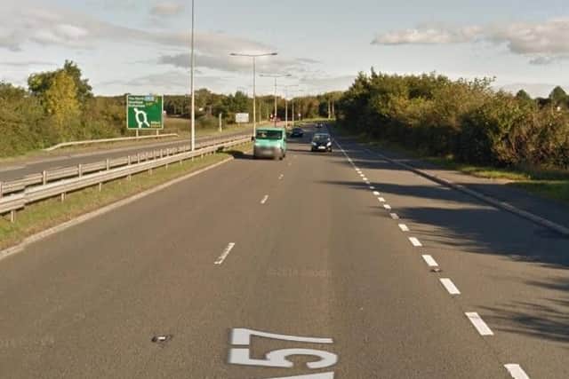 Road closure on A57 Worksop Bypass, Worksop,  at the Woodsetts roundabout to its junction with Claylands Avenue, due to resurfacing works, by Notts County Council. Delays likely until July 10, 2019.