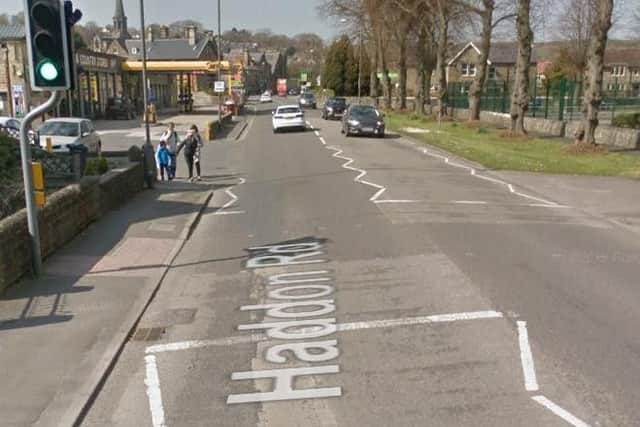 Traffic control (stop/go boards) on A6 Haddon Road, Bakewell, due to surface dressing, by Derbyshire County Council. Delays likely until August 30, 2019.