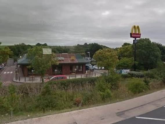 McDonald's at the A1 Markham Moor roundabout