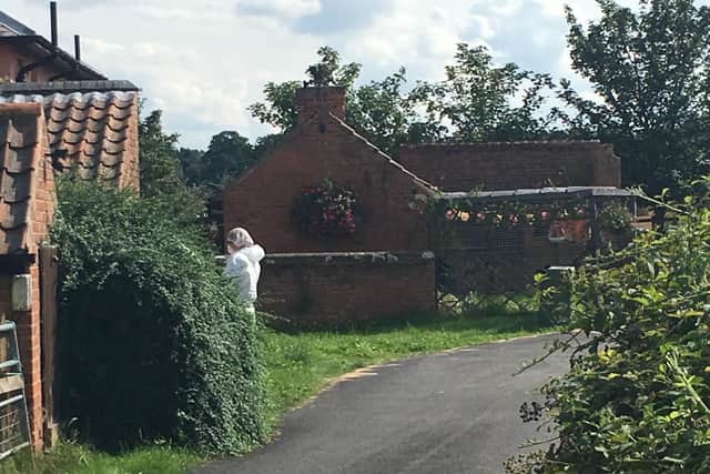 CSI were at the scene