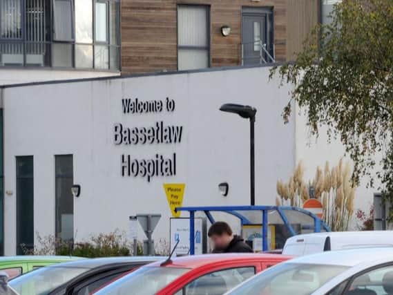 Bassetlaw Hospital in Worksop.