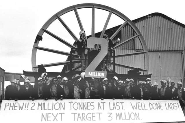 Thoresby Colliery in Febraury 1989