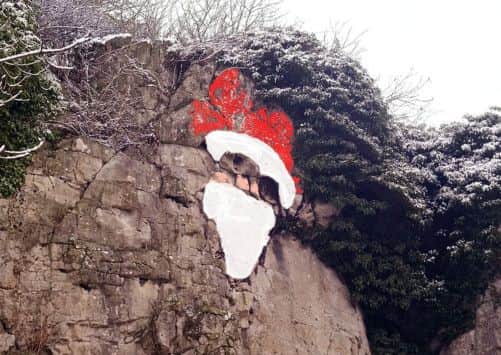 Santa at Creswell Crags