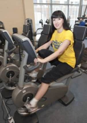 Michelle Moon is undertaking a 16 day charity cycle ride at Worksop Leisure Centre, in aid of Sheffield Children's Hospital. She is aiming to cycle 300 miles equivalent to the distance from Worksop to Great Ormond Street Hospital