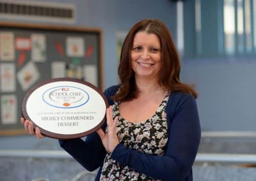 Janice Russell from Maltby Academy came Highly Commended in the School Chef of the Year Competition G130202-2b