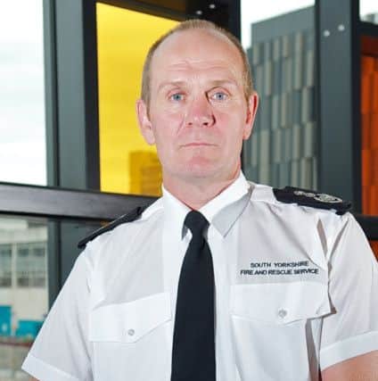 Chief Fire Officer Jamie Courtney