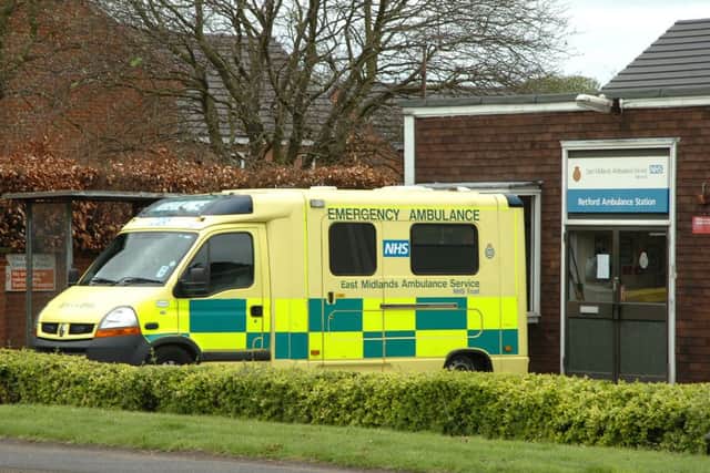 Retford Ambulance Station (w120427-5a)