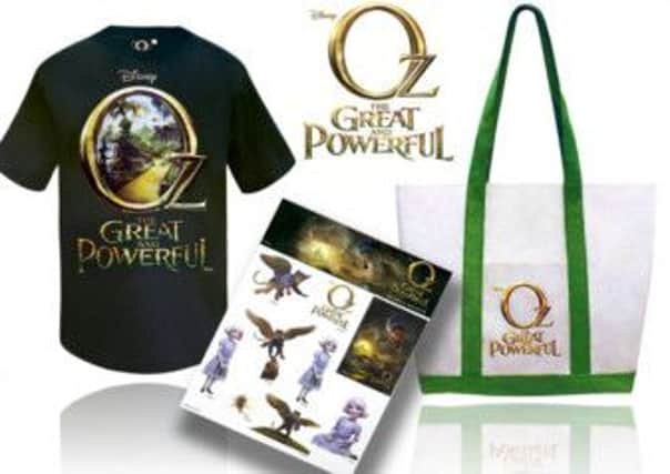 Win! The Great and Powerful Oz film merchandise