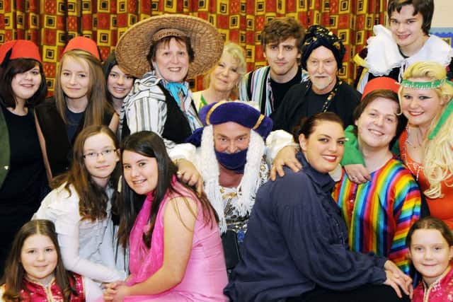 Actors pictured during dress rehearsal of the Blyth Players Ali Baba production.