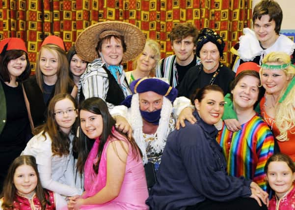 Actors pictured during dress rehearsal of the Blyth Players Ali Baba production.