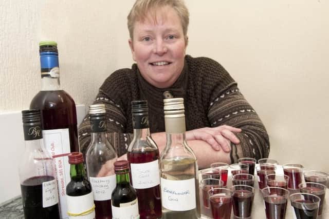 The Shireoaks Club hosted their annual Sloe Gin competition on Wednesday, preparing the entries was event co-ordinator Rachel Barrowcliffe