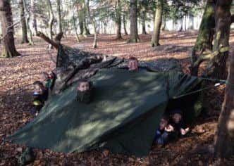 Worksop Junior Sea Cadets recently used their new minibus to go out into the wild and do marine field craft activities