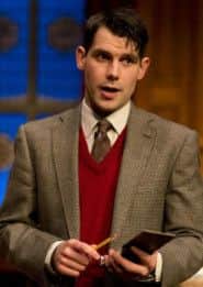 Bob Saul  at Sgt Trotter in Agatha Christie's The Mousetrap. Coming to Sheffield Lyceum Theatre next week Photo by Helen Maybanks.