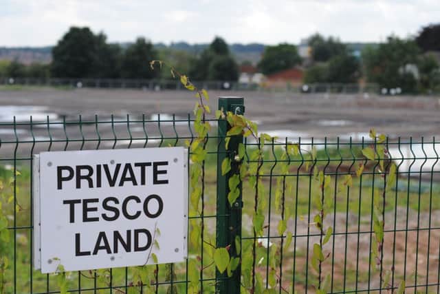 Tesco site on Carlton Road, Worksop (w120808-3b)