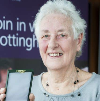 WRVS Barbara Pickering  received the 15 year service Medal

13  March  2013
Image © Paul David Drabble