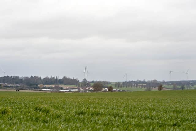 Ulley Win Farm, Penny Hill, Ulley viewed from bridal path off Axle Lane, South Anston