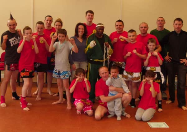 Master Ronnie Green at Maltby Thai Boxing Club
