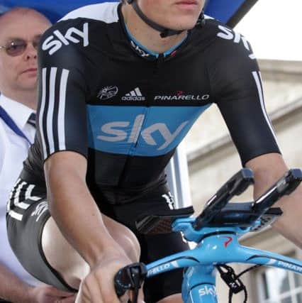 Ben Swift - Tour of Britain stage 8a time trial