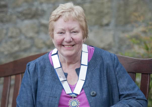 Janet King-the first lady President of Bassetlaw  and District Cricket League in its 109 year history