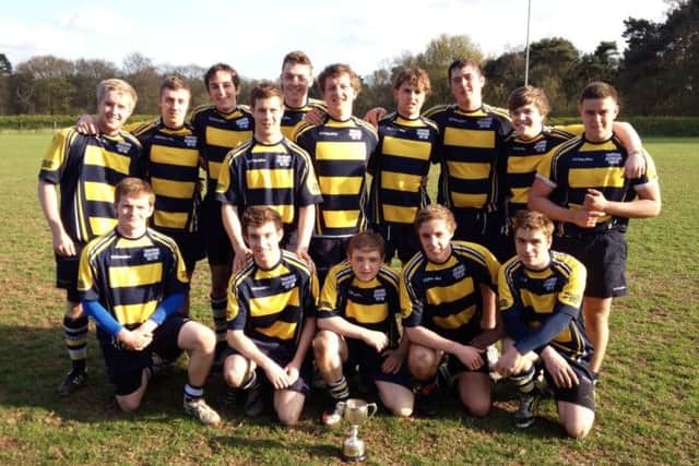 Tuxford Academys U18 Rugby team have made history by becoming county champions for the
