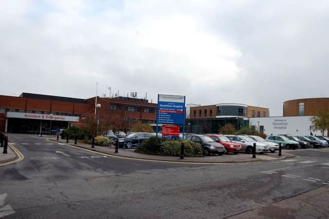WORKSOP. Bassetlaw Hospital, Blyth Road.
Updated picture of the hospital
