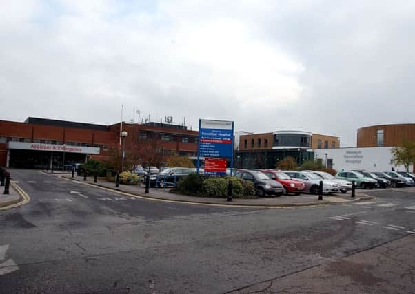 WORKSOP. Bassetlaw Hospital, Blyth Road.
Updated picture of the hospital