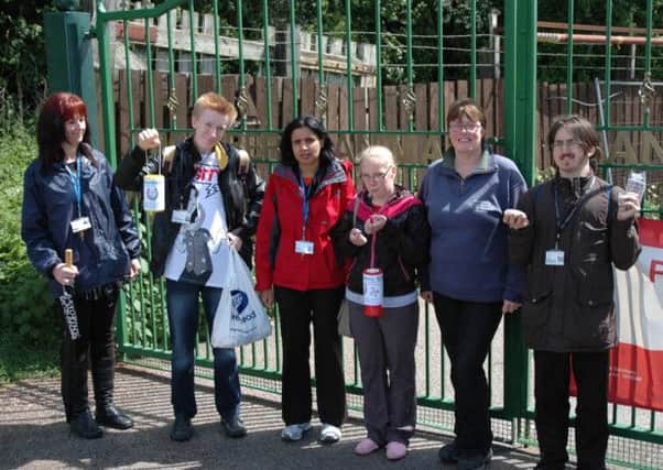 RCAT students did a sponsored walk for Thornberry Animal Sanctuary