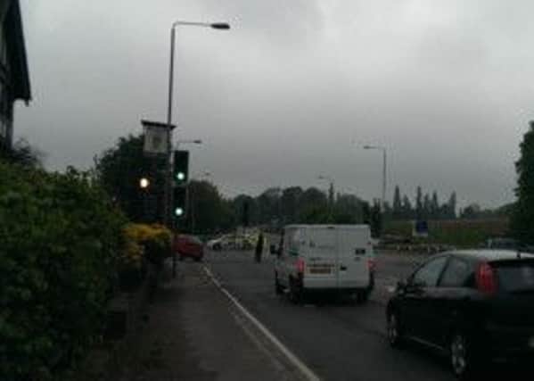 Police closed the A57 in both directions at Todwick crossroads