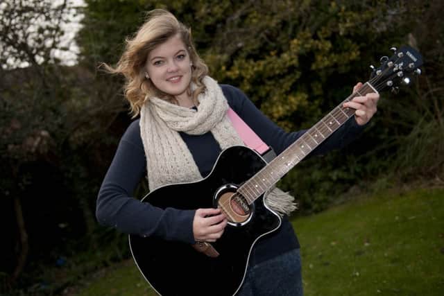 Singer songwriter Lizzie Goddard, 16, of Gainsborough is hoping to support Cody Simpson at his up-coming show in Manchester