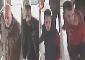 Police would like to speak to these men in connection with a theft in Worksop