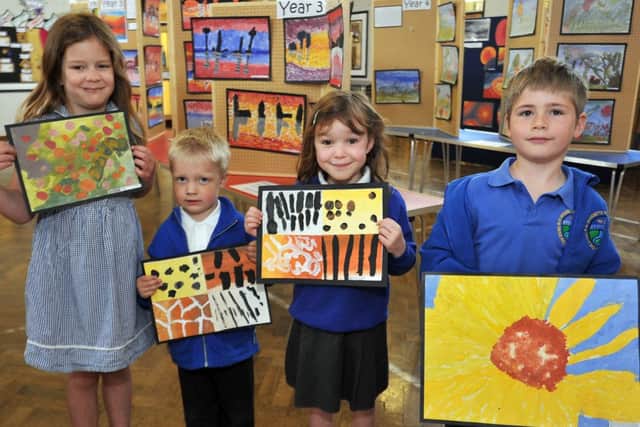 Woodsetts Primary School held an exhibition of art work from all year groups at the school. (w130605-2g)