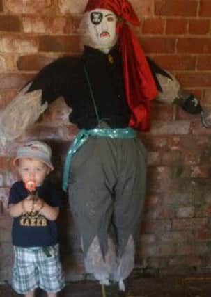 Daniel Joyce's scarecrow Pirate was stolen folllowing this year's Ranskill and Torworth Scarecrow Festival