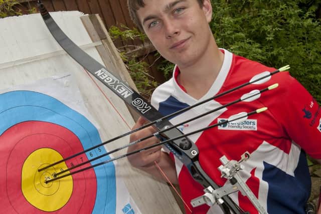 Seventeen year old archer Rob Gray will represent Great Britain in Korea in July