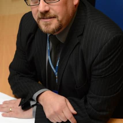 DI Ash Wilson pictured at Worksop Police Station (w120924-8b)