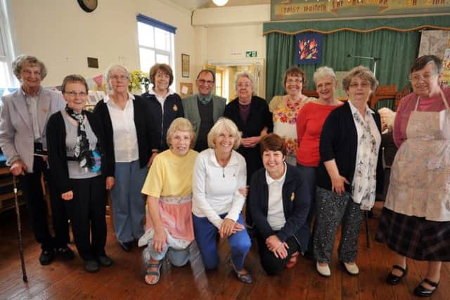 Garden party at North Anston Methodist Church (w130619-1a)